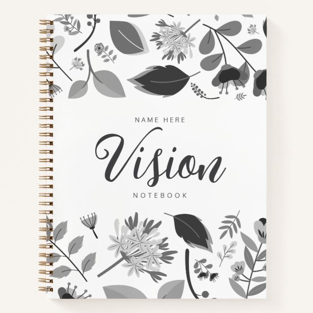 Vision-Notebook Notizbuch (Vorderseite)