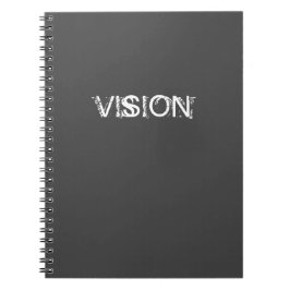 Vision Notebook oder Journal Notizblock
