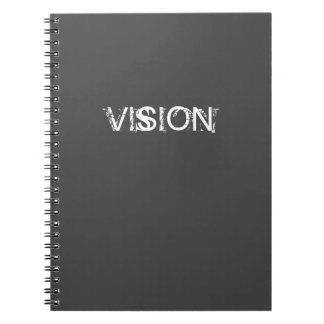 Vision Notebook oder Journal Notizblock