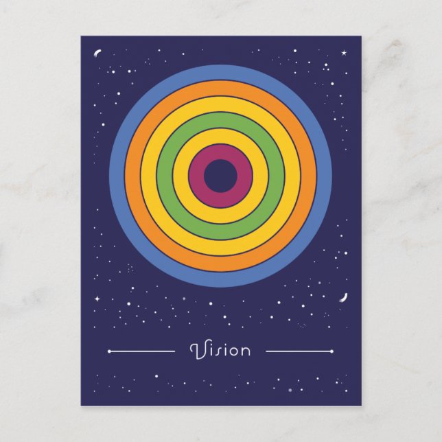 Vision Postkarte (Vorderseite)
