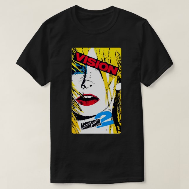 Vision-Skateboards - Aggressor der Sehkraft 1 T-Shirt (Design vorne)