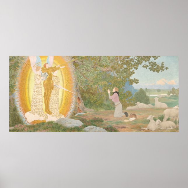 Vision und Inspiration - Boutet de Monvel Fine Art Poster (Vorne)