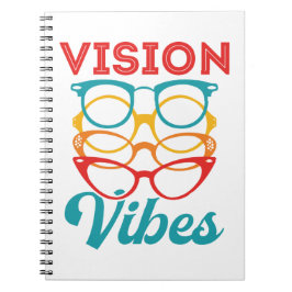 Vision Vibes Optometrisches Optometrie Personal Op Notizblock