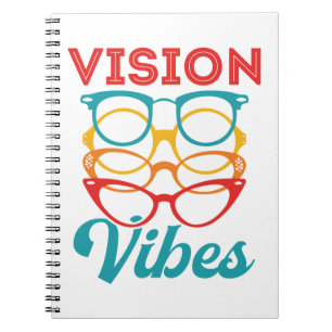 Vision Vibes Optometrisches Optometrie Personal Op Notizblock