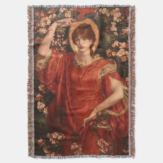 Vision von Fiammetta (von Dante Gabriel Rossetti) Decke (Vorderseite Vertikal)