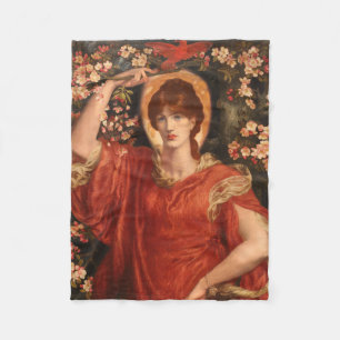 Vision von Fiammetta (von Dante Gabriel Rossetti) Fleecedecke