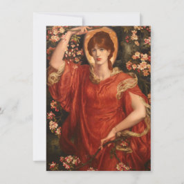 Vision von Fiammetta (von Dante Gabriel Rossetti) Karte