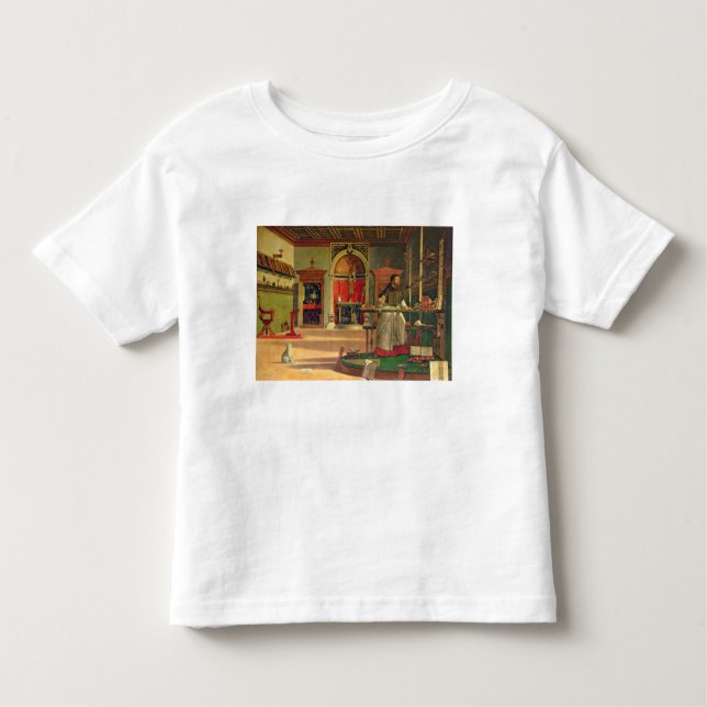 Vision von St. Augustine, 1502-08 (Öl auf Leinwand Kleinkind T-shirt (Vorderseite)