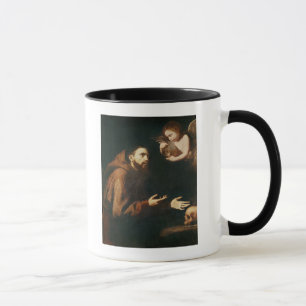 Vision von St Francis von Assisi Tasse