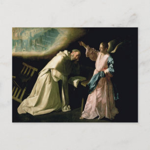 Vision von St. Peter Nolasco, 1629 Postkarte