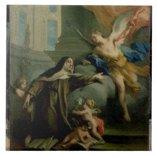 Vision von St Teresa Fliese