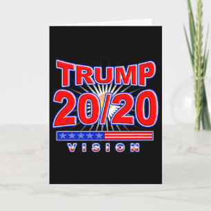 Vision Wiederwahl Trump Zum Präsidenten Wahl Karte