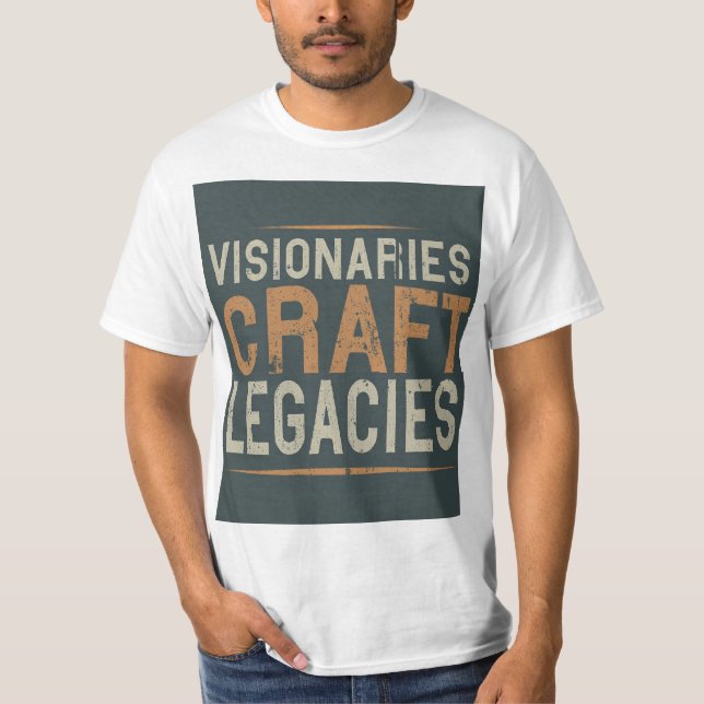 Visionafiles Handwerk Vermächtnisse T-Shirt (Vorderseite)