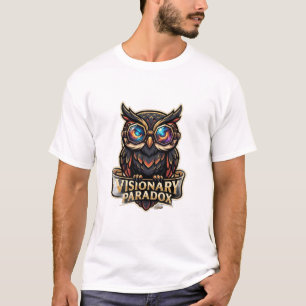 Visionär-Paradox-Eule-T-Shirt T-Shirt