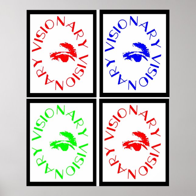 Visionär Poster (Vorne)