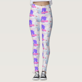 Visionäre Archetyp Muster Leggings – Rebel Tribe