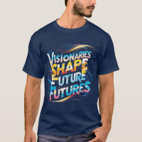 Visionäre gestalten Futures: Futuristische Mehrfar