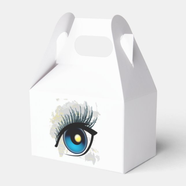 Visionäre Lesezeichen Paper Bevorzugung Box Geschenkschachtel (Vorderseite)