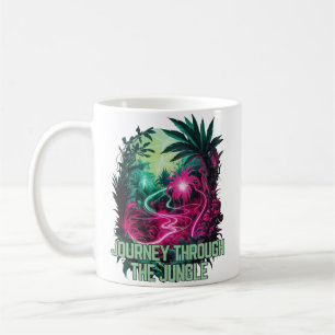 Visionäre Reise - Reise durch den Dschungel Kaffeetasse