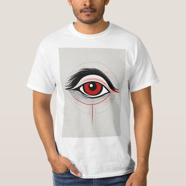 "Visionäres Emblem: Eye Logo T-Shirt" T-Shirt (Vorderseite)