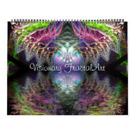 Visionäres Fraktal Art. 12 Monate Kalender