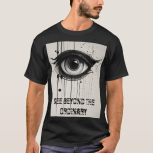 "Visionary Vibes: Das Abstrakte Auge" T-Shirt