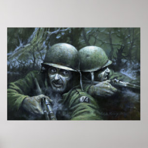 Visionen aus einem Foxhole (Abdeckung) Poster