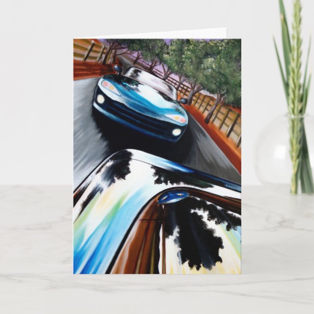 Visionen der Geschwindigkeits-Karte Karte (Vorderseite)