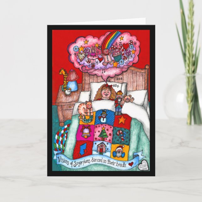 Visionen der Zuckerkarte Karte (Vorderseite)