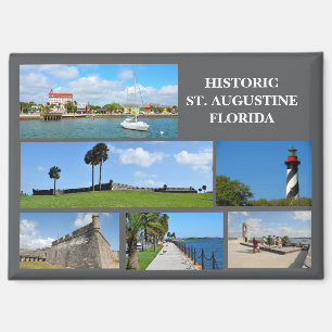 Visionen des historischen St. Augustine, Florida M Magnet