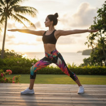 Visionen Hochwaisted Capris