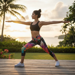 Visionen Hochwaisted Capris