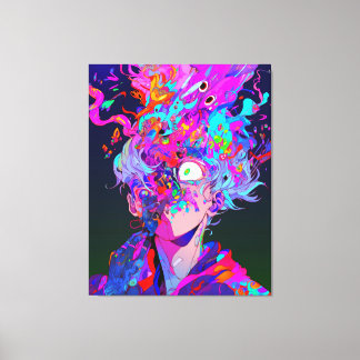 Visionen Unraveled #8 Leinwanddruck