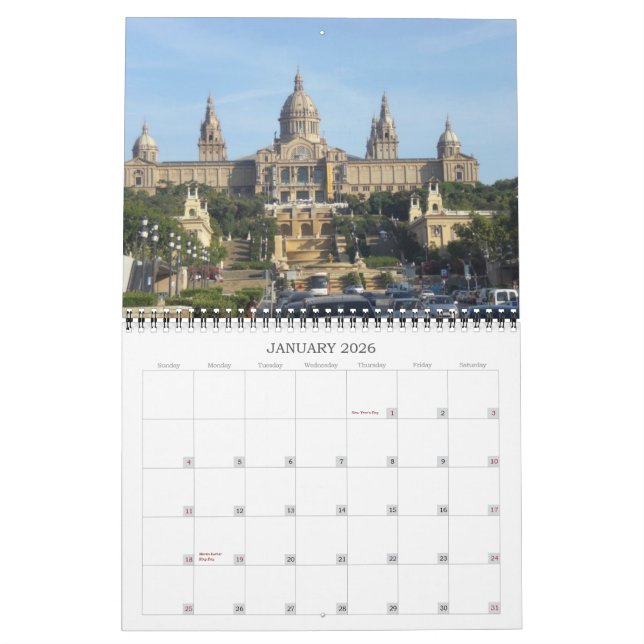 Visionen von Europa-Kalender Kalender (Jan 2026)