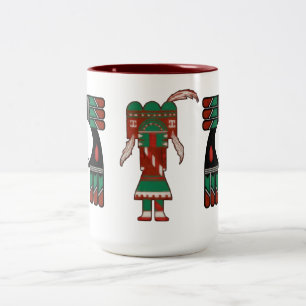 Visionen von Hopi Zweifarbige Tasse