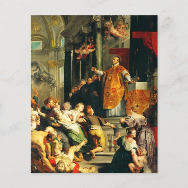 Visionen von Ignatius von Peter Paul Rubens (Vorderseite)