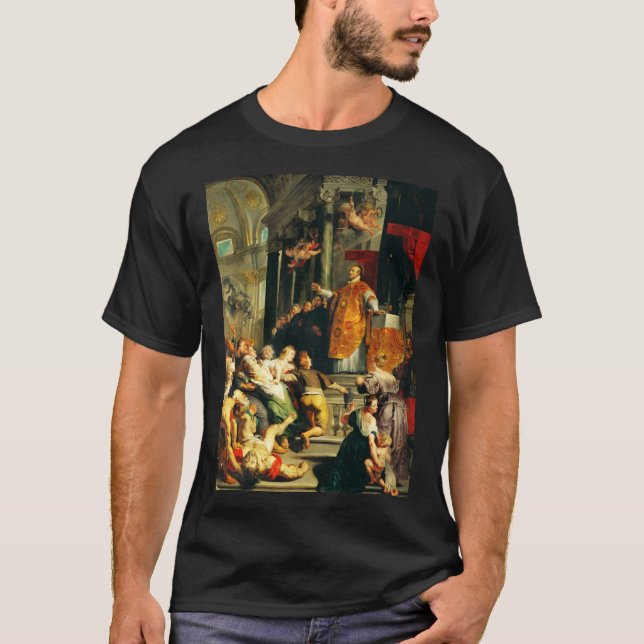 Visionen von Ignatius von Peter Paul Rubens T-Shirt (Vorderseite)