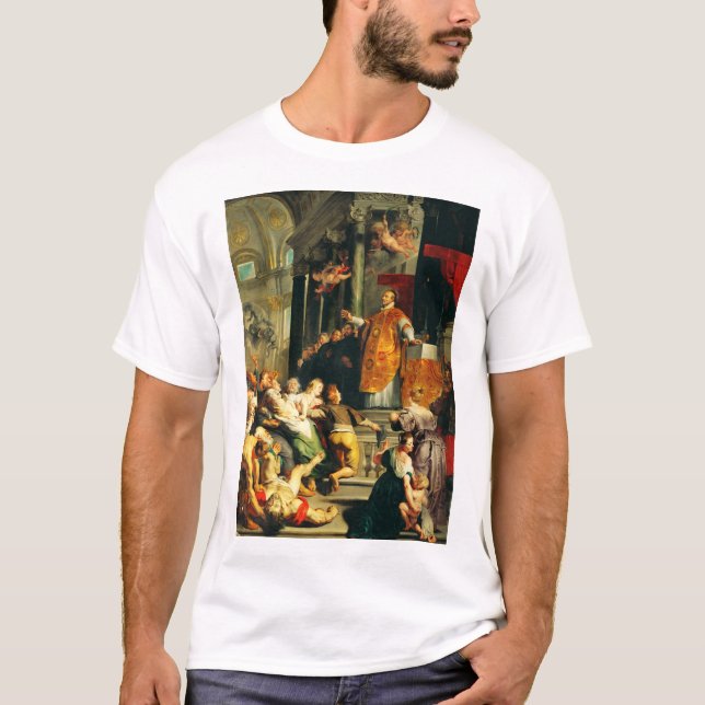 Visionen von Ignatius von Peter Paul Rubens T-Shirt (Vorderseite)