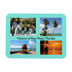 Visionen von Key West, Florida Magnet