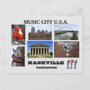 Visionen von Nashville, Tennessee Postcard Postkarte