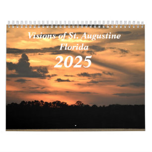 Visionen von St. Augustine, Florida 2025 Kalender