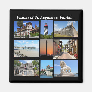 Visionen von St. Augustine, Florida Magnet