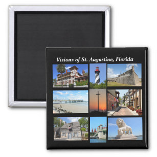 Visionen von St. Augustine, Florida Magnet