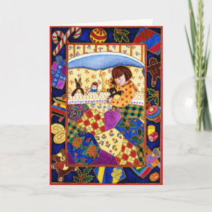 Visions of Sugarplums Feiertagskarte