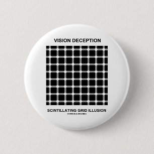 Visions-Täuschungs-funkelnde Gitter-Illusion Button