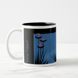 Visions-Triptychon Zweifarbige Tasse
