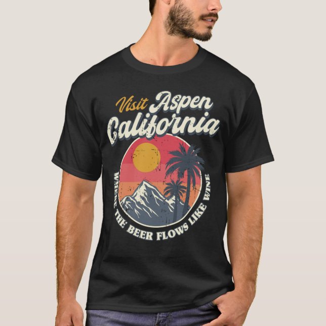 Visit Aspen California friends T-Shirt (Vorderseite)