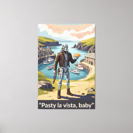 Visit Cornwall Funny English Spoof Film Leinwanddruck