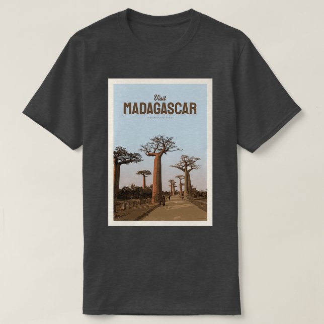 Visit Madagascar T-Shirt (Design vorne)
