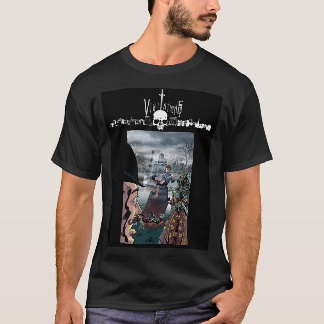 Visitations Comic Herren Piper Boy T - Shirt (Vorderseite)